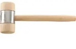 Holzhammer Din 7462b Kopf-d. 100x200mm Mit Metallmantel Fortis