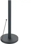 K&uuml;chenrollenhalter Clayton Schwarz, Pulverbeschichtetes Metall, Schwarz,