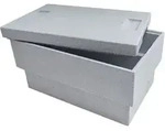 Climapor - Thermobox Transportbox 35 L Grau Isolierbox K&uuml;hlbox Warmhaltebox