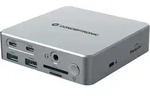 Conceptronic Donn25g 15-in-1 Displaylink Usb 3.2 Gen 2 Dockingstation, 4k60hz
