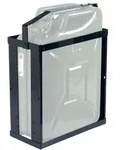 Kanisterhalterung L.377mm B.174mm H.485mm Tiefschwarz Ral 9005 2,87kg Valpro