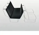 Autositzbez&uuml;ge 1.45&times;1.60cm Schwarz