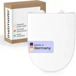 Sch&uuml;tte - Duroplast Wc-sitz White, D-form Premium, Mit Absenkautomatik Und