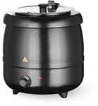 Hendi - Suppenkessel, Kitchen Line, 8l, Schwarz, 230v/400w, ⌀330x(h)363mm
