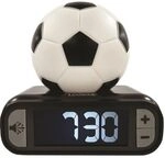 Digital Alarm Clock With Football Nightlight And Sound Effects