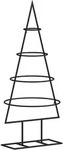 Metall Weihnachtsbaum 60 Cm Pulverbeschichteter Stahl Vidaxl