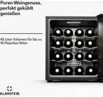 Klarstein Freistehender Weink&uuml;hlschrank, 1 Zonen Getr&auml;nkek&uuml;hlschrank Klein,