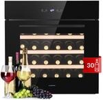 Klarstein Vinsider 30 Built-in Uno Weink&uuml;hlschrank, Einbau-getr&auml;nkek&uuml;hlschrank, 30