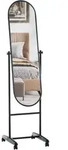 Standspiegel Nane Oval Schwarz