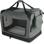 Hundebox Faltbar, Hundetransportbox Robust F&uuml;r Katze & Hunde 50x35x36 Cm S...