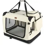 Hundebox Faltbar, Hundetransportbox Robust F&uuml;r Katze & Hunde 50x35x36 Cm S...