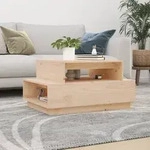 Couchtisch 80x55x40,5 Cm Massivholz Kiefer Vidaxl