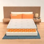 Topper 160x200 Cm Memory Schaum - 5 Cm Hoch, Abnehmbar Aloevera