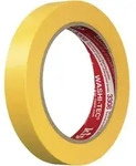 Kip - Abdeckband 3308 Washi-tec&reg; Premium Plus Glatt Gelb L: 50 M B:18 Mm