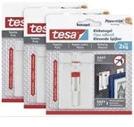 Tesa - Verstellbarer Klebenagel F&uuml;r Tapeten Und Putz 2 Kg Im 3er Pack -
