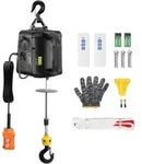 Mophorn - Vevor 3 In 1 Elektrische Seilwinde 498,95kg Tragf&auml;higkeit Seilhebezug