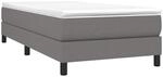 Bettgestell Ohne Matratze Dunkelgrau 80x200 Cm Stoff Vidaxl