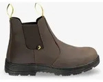 Safety Jogger - Jackman S3 Rutschfeste Sicherheitsstiefel, Braun, 40