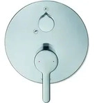 C.1 Einhebel- Wannenmischer Unterputz, Runde Rosette, 2 - Duravit