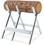 Relaxdays S&auml;gebock, Holzs&auml;gearbeiten, Klappbar, S&auml;gegestell F&uuml;r Kettens&auml;gen,