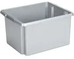 Drehstapel-box Nesta 32 L Silber 45,5 X 36 X 24 Cm Boxen - Sunware