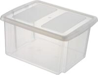 Aufbewahrungsbox Nesta 36 L Inkl. Deckel Kunststoffbox Lagerbox Transportbox -