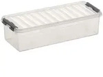 Aufbewahrungsbox Q-line 3,5l Transparent 38,5 X 14,1 X 9,3 Cm Boxen, K&ouml;rbchen &