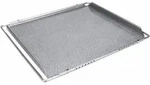 St&auml;dter Herdbackblech Gelocht 40x35 Cm Silber
