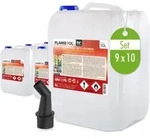 9x 10 L Flambiol&reg; Bioethanol 100% Hochrein