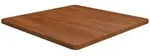 Tischplatte Quadratisch Dunkelbraun 70x70x2,5cm Eiche Behandelt - Vidaxl