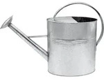 Garten Gie&szlig;kanne Verzinkt F&uuml;r Innen Und Au&szlig;en - 10 Liter - Metall Blumengie&szlig;kanne