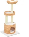 Vidaxl Cat Tree With Sisal Scratching Post Natural Willow Wood