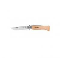 Opinel N&deg;8 Inox Lame Inoxydable Polyvalente, Manche En Bois - Opinel