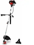 Eberth Motorsense Freischneider Rasentrimmer Multitool 2in1 Benzin, Tragegurt