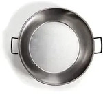 Tiefe Bratpfanne Polierte Griffe 38cm
