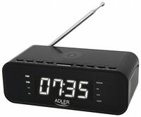 Adler Ad 1192b Radio Alarm Clock Black