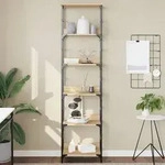 Vidaxl - B&uuml;cherregal Sonoma-eiche 50x33x188,5 Cm Holzwerkstoff