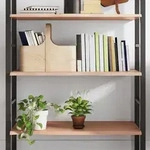 Wandregal Hellbraun 100x40x2 Cm Massivholz Eiche Behandelt - Vidaxl