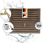 Garantia - Woody Wandtank Komplett-set 350 Liter Darkwood Inkl....