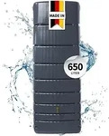 4rain - Slim Wandtank 650 Liter Graphite Grey