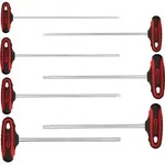 Ergotorqueplus&reg; T-griff Ribe Winkelstiftschl&uuml;ssel-satz, 7-tlg M4-m10