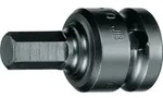 Kraftschraubersteckschl&uuml;sseleinsatz In K 19 1/2 &prime;&prime; Schl&uuml;sselweite 17 Mm L&auml;nge