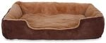 Lionto Hundebett, Hundekissen, Hundek&ouml;rbchen Mit Wendekissen, Gr&ouml;&szlig;e (xl) 90x70 Cm