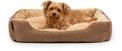 Lionto Hundebett, Weiches Kuschelbett Mit Herausnehmbarem Wendekissen &
