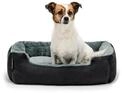 Lionto Hundebett, Weiches Kuschelbett Mit Herausnehmbarem Wendekissen &