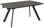 Ebuy24 - Blackburn Esstisch 97x160/240cm Inkl. Zusatzplatten Schwarz.