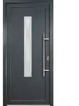 Meeth - Signum Exklusivpvc Model 70, Innen: Wei&szlig;, Au&szlig;en: Titan, Breite: 88cm,