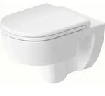 D-code Wand-wc, Tiefsp&uuml;ler, Rimless, 370x540x360mm, - Duravit