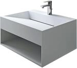 Wandwaschbecken Bernstein Twg71 Mineralguss Wei&szlig; Matt 60cm