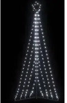 Led Weihnachtsbaum 339 Leds Kaltwei&szlig; 187 Cm Vidaxl